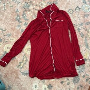 Red Women's Sleep Dress